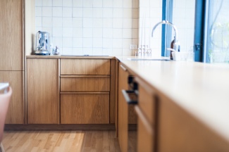 Custom kitchen linoleum